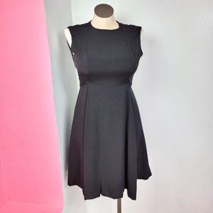 Vintage 1960s Black Shift Dress